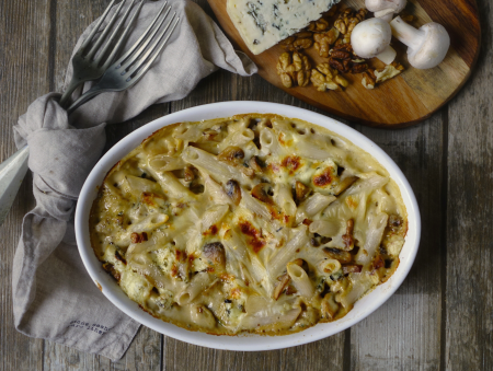 Zapečené těstoviny - penne